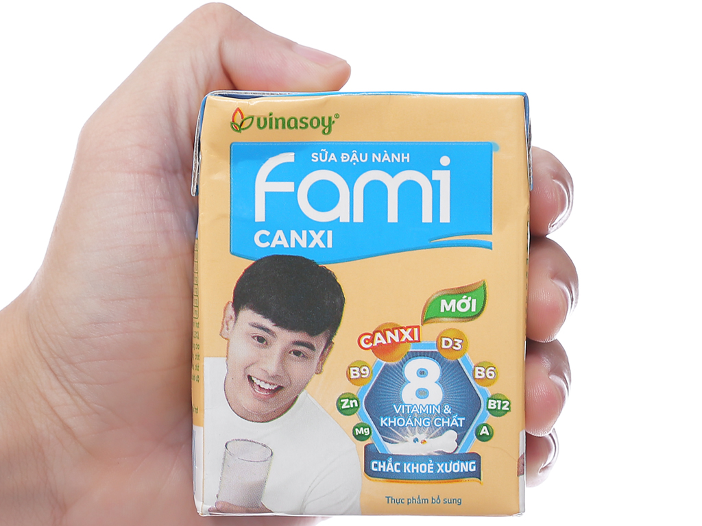 1 hộp sữa đậu nành Fami bao nhiêu calo? Uống fami có béo không?