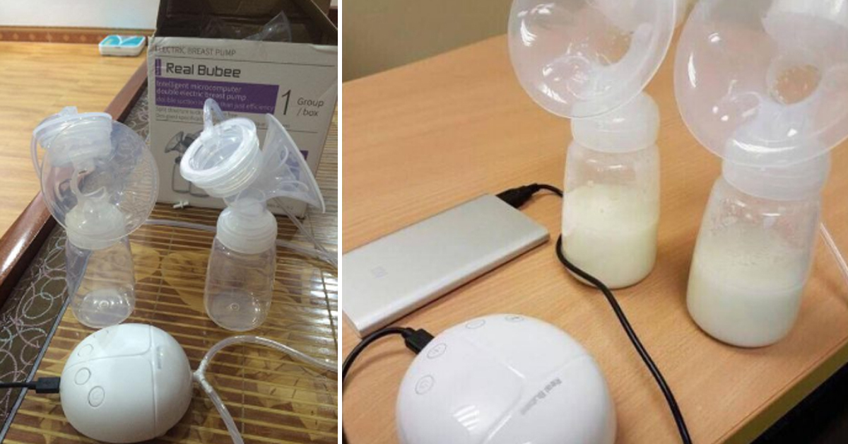 Hướng dẫn mẹ sử dụng máy hút sữa đôi Real Bubee đúng cách cho nhiều sữa nhất | websosanh.vn