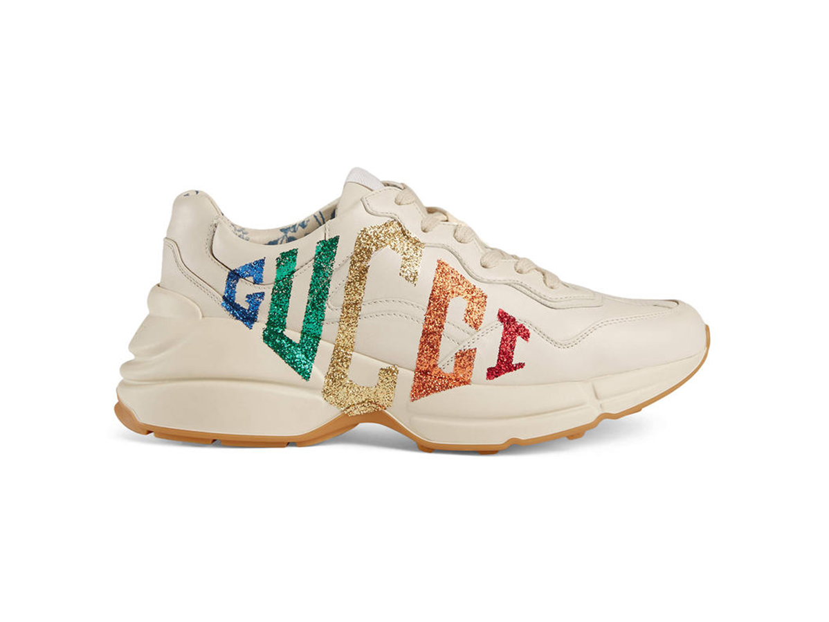 Giày Gucci Chunky logo cầu vồng Like Auth siêu cấp 1:1 - Shop giày Replica™