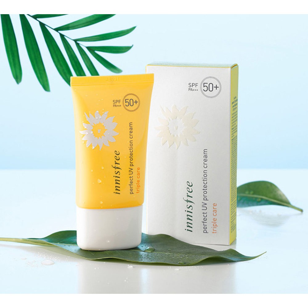 Kem chống nắng Innisfree Perfect UV Protection Cream Triple Care | Shopee Việt Nam