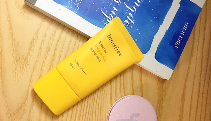 Review kem chống nắng Innisfree Intensive Long Lasting Sunscreen: dành cho những cô nàng có làn da “chảo dầu”
